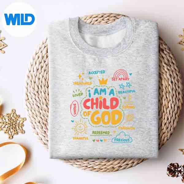 I Am A Child Of God Christian Retro Jesus Faith Silhouette SVG PNG 4 IAmAChildOfGodChristianRetroJesusFaithsweater