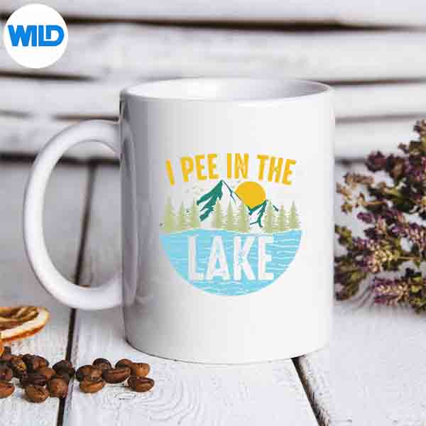 IPeeInTheLakeSummerVacationmug