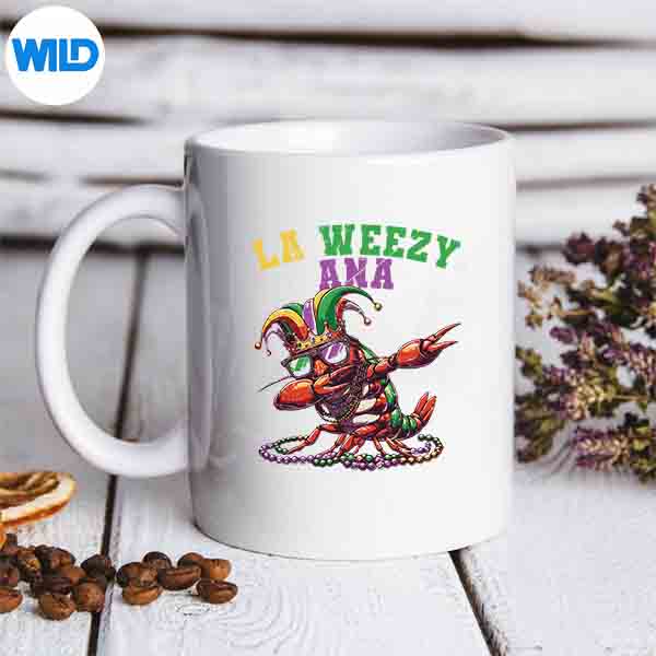 La Weezy Ana Mardi Gras Louisiana Silhouette SVG PNG 6 LaWeezyAnaMardiGrasLouisianamug