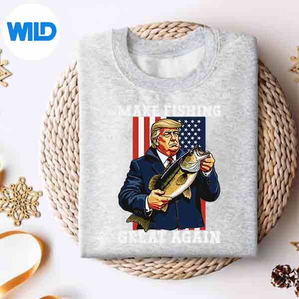 Make Fishing Great Again Bass Fishing Humor Trump Cut File 4 MakeFishingGreatAgainBassFishingHumorTrumpsweater