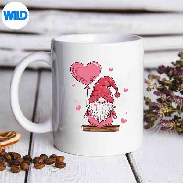 GnomeValentinesDayLoveHeartmug
