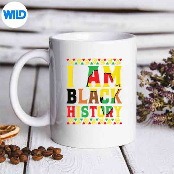 I Am Black History Black History Month And Pride Digital Design 7 IAmBlackHistoryBlackHistoryMonthAndPridemug