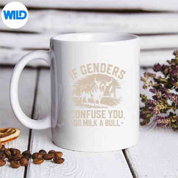 IquoteIfGendersConfuseYouGoMilkABullVintagemug