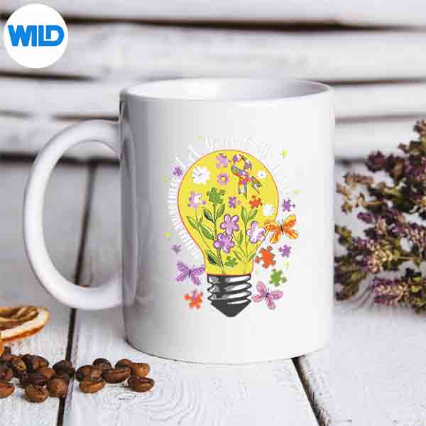 LetYourLightShineAutismAwarenessmug