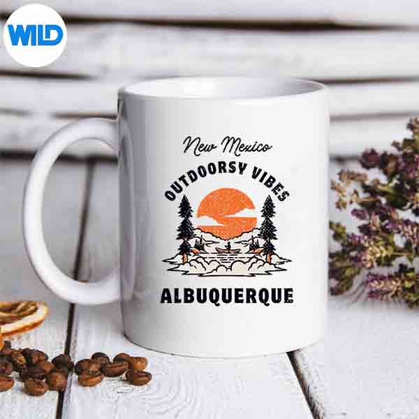 Outdoorsy Vibes Albuquerque New Mexico PNG SVG for Cricut 6