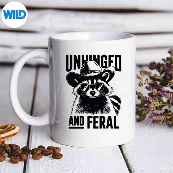 UnhingedAndFeralRaccoonCowToddlerStepDadMommug