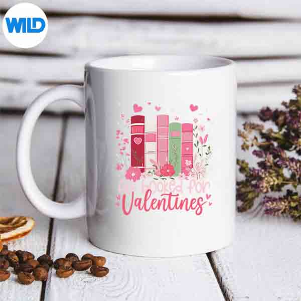 ValentinesAllBookedForValentinesBookLoversTeachermug