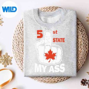 51st State My Ast Middlefinger Canada Flag Patriotic SVG PNG Digital Design 4 51stStateMyAstMiddlefingerCanadaFlagPatrioticsweater