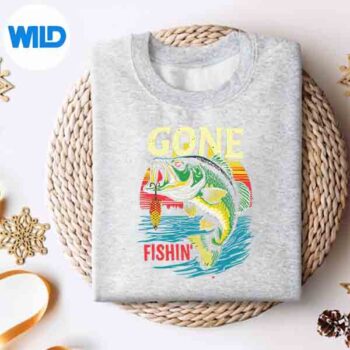 Bass Fisherman Gone Fishin Bass Fishing Angler Dad Digital Design 4 BassFishermanGoneFishinBassFishingAnglerDadsweater
