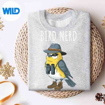 Bird Nerd Bird Watching Birding Bird Lover Watcher Cut File 4 BirdNerdBirdWatchingBirdingBirdLoverWatchersweater