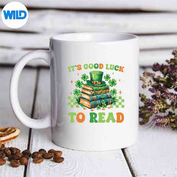 Goods Luck Read Librarian Book Patrick Days Shamrock Clover Digital Download 6 GoodsLuckReadLibrarianBookPatrickDaysShamrockClovermug