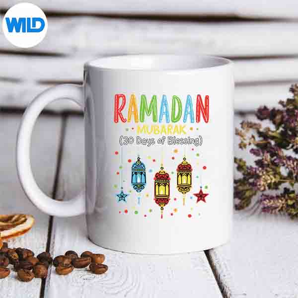 Happy Ramadan Mubarak For Youth Ramadan Month Design for Cricut 6 HappyRamadanMubarakForYouthRamadanMonthmug