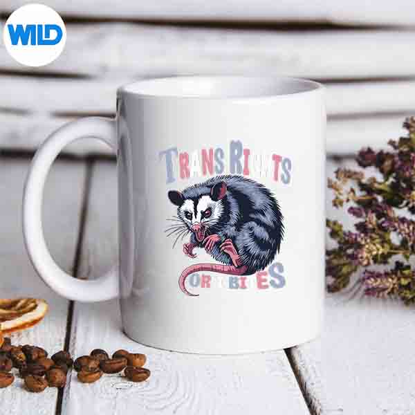 TransRightsOrIBitesScreamingPossummug