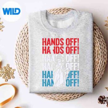 HandsOff2025ProtestStatueOfLibertyAntiMagaOligarchysweater