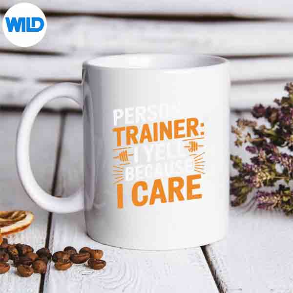 Personal Trainer Gym Vintage Silhouette SVG PNG 7 PersonalTrainerGymVintagemug