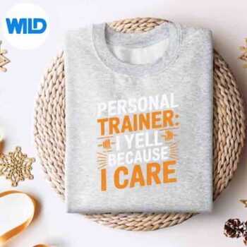 Personal Trainer Gym Vintage Silhouette SVG PNG 4 PersonalTrainerGymVintagesweater