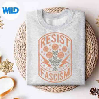 ResistFascismProtestTrumpAntiTrumpRetrosweater