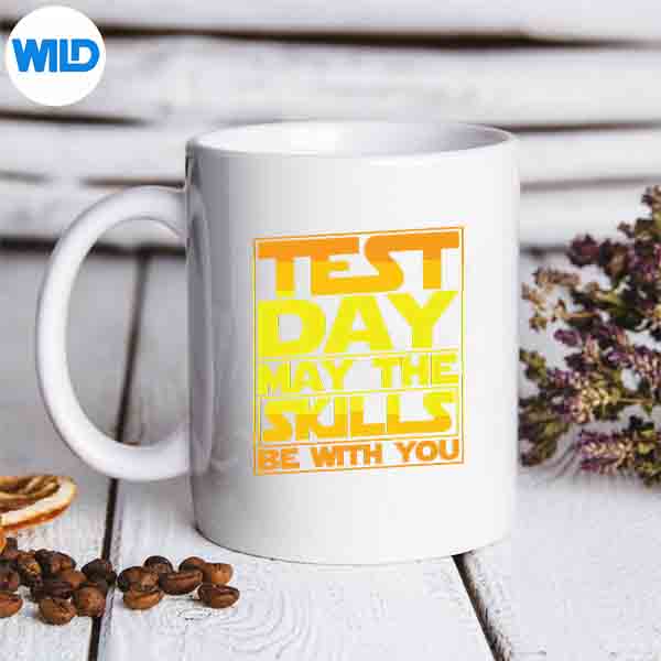 TestingDayTestDayMayTheSkillsBeWithYouTeachermug