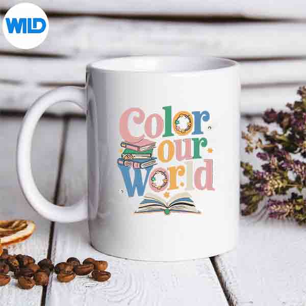 ColorOurWorldSummerReading2025CreativityWildflowersmug