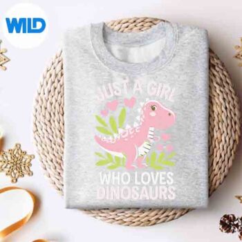 Girls Dinosaur Dino Lover Cool Toddler Girl Dinosaur SVG PNG Digital Design 4 GirlsDinosaurDinoLoverCoolToddlerGirlDinosaursweater