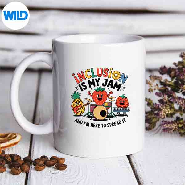 Inclusion Is My Jam Im Here To Spread It Slp Awareness SVG PNG 6 InclusionIsMyJamImHereToSpreadItSlpAwarenessmug