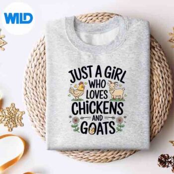 Just A Girl Who Loves Chicken And Goats Farming Farmer SVG PNG Digital Download 4 JustAGirlWhoLovesChickenAndGoatsFarmingFarmersweater