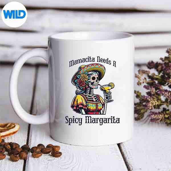 Mamacita Needs A Spicy Margarita Cinco De Mayo Boozy Silhouette SVG PNG Cut File 6 MamacitaNeedsASpicyMargaritaCincoDeMayoBoozymug