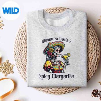 MamacitaNeedsASpicyMargaritaCincoDeMayoBoozysweater