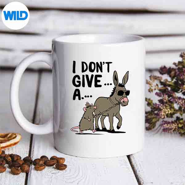 MouseDonkeyIDontGiveARatsAssmug