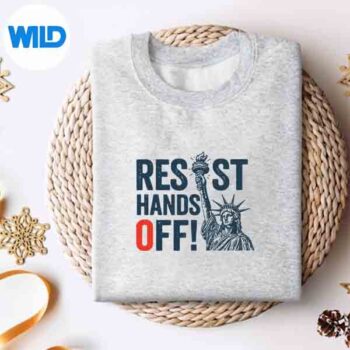 ResistResistanceStatueOfLibertyHandsOffProtestsweater