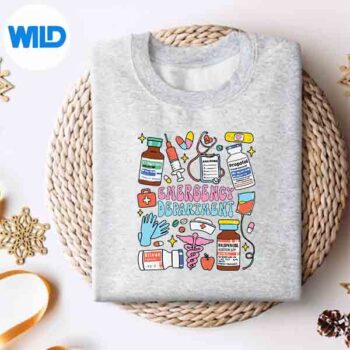 RetroEmergencyDepartmentEmergencyRoomErEdNurseTechsweater