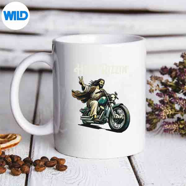 Rizzen Rizz He Is Rizzin Jesus Riding Motorcycle Silhouette SVG PNG Cut File 7 RizzenRizzHeIsRizzinJesusRidingMotorcyclemug