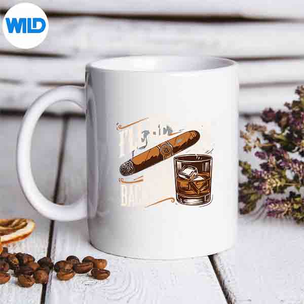 IllBeInTheBackyardCigarAndBourbonLoversmug