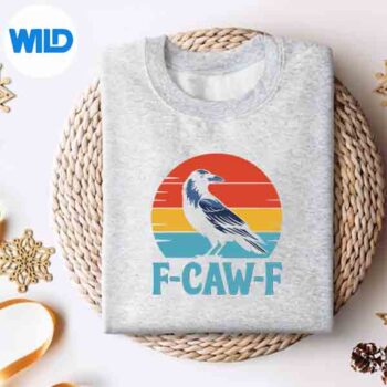 Retro Fcawf Black Bird Crow Crow Lover Digital Download 4 RetroFcawfBlackBirdCrowCrowLoversweater