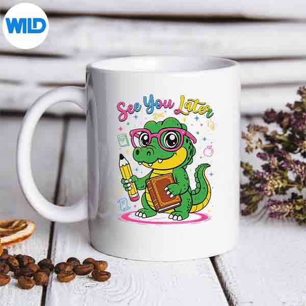 SeeYouLaterTeacherSummerAlligatorLastDayOfSchoolmug 2