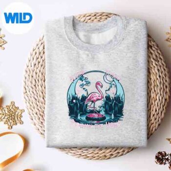 Sleep Token Flamingo Vibes Take Me Back To Eden Silhouette SVG PNG 4 SleepTokenFlamingoVibesTakeMeBackToEdensweater