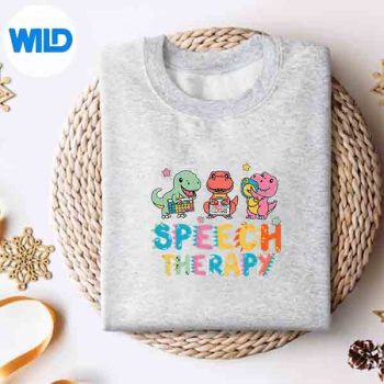 SpeechSquadCuteDinosaurSpeechTherapySpeechPathologistsweater