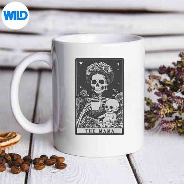 The Mama Gothic Tarot Motherhood Mom Skeleton Mothers Day Silhouette SVG PNG Cut File 6 TheMamaGothicTarotMotherhoodMomSkeletonMothersDaymug