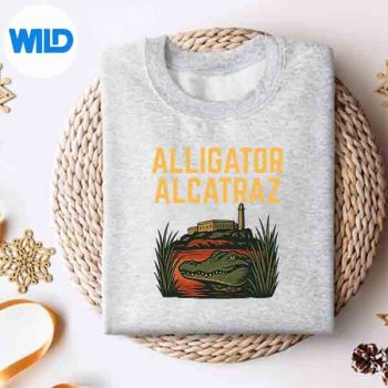 alligator alcatraz vintage Vector Design 4 AlligatorAlcatrazVintagesweater