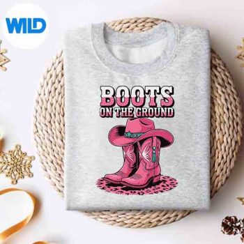 BootsOnTheGroundCountryCowWesternCowgirlLinedancesweater