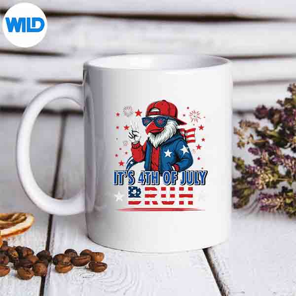 Bruh4thOfJulyFourthOfJulyBaldEaglemug