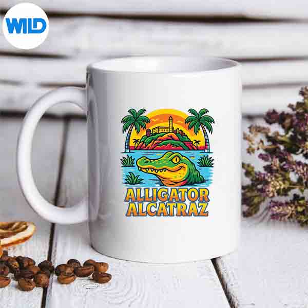 MemeFloridaEvergladesAlligatorAlcatrazmug
