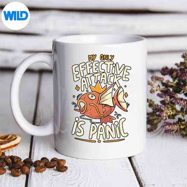 MyOnlyEffectiveAttackIsPanicFishLovermug