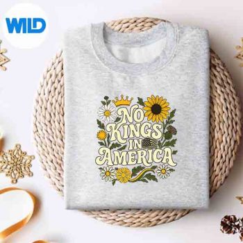 No King In American Retro 70s Democracy Digital Design 4 NoKingInAmericanRetro70sDemocracysweater