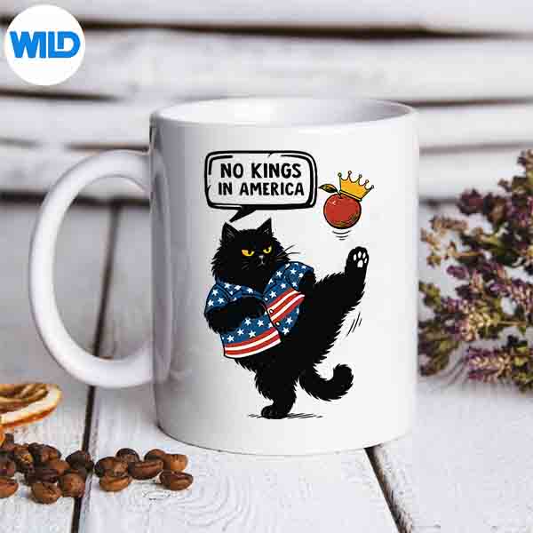 NoKingLivesHereNoKingsInAmericaSince1776mug
