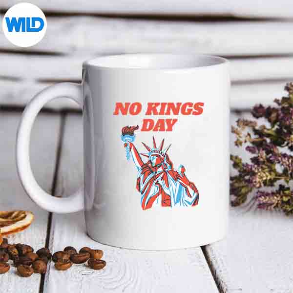 No Kings Day Protect Democracy June 14 Protest SVG Cut File 6 NoKingsDayProtectDemocracyJune14Protestmug