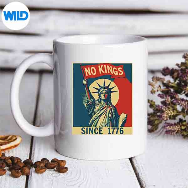 NoKingsInAmericaSince1776StatueOfLibertyVintagemug