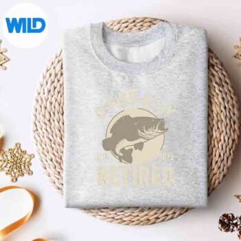 OfishallyRetired2025FishingRetirementFishermanRetireesweater