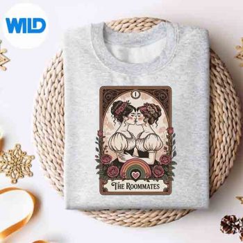 RoommatesVintageTarotPrideLesbianArtsweater