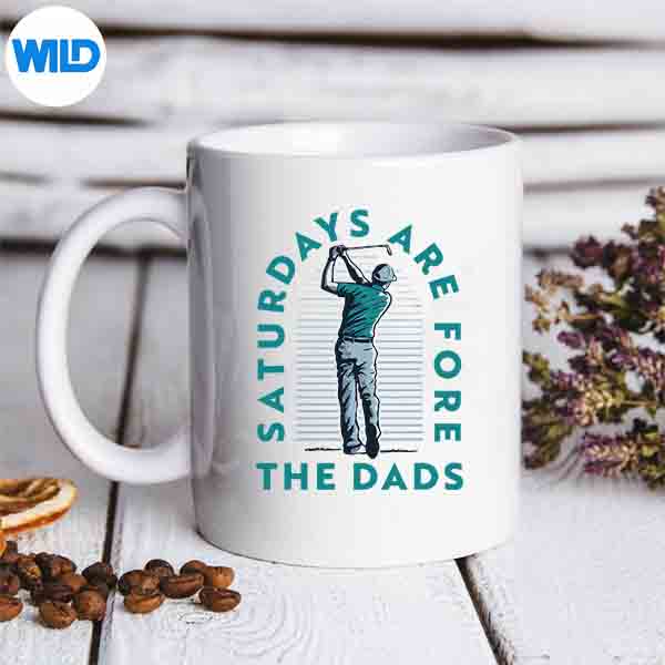 Saturdays For Dads Golfer Fathers Day SVG PNG 7 SaturdaysForDadsGolferFathersDaymug